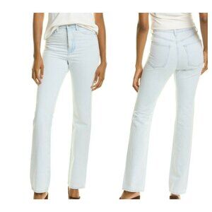 We Wore What The ICON Jean Light Icy Wash Denim High-Rise Fashion $148 NWT 25